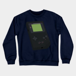 Retro Handheld Black Crewneck Sweatshirt